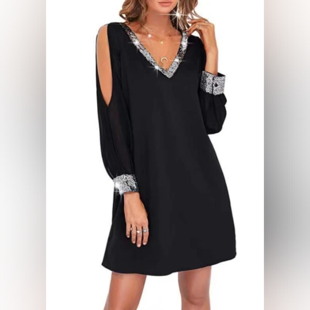 NEW black dress size XL occasion party cocktail dress